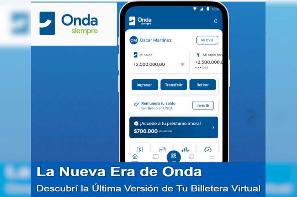 Se encuentra disponible la nueva y renovada billetera digital ONDA