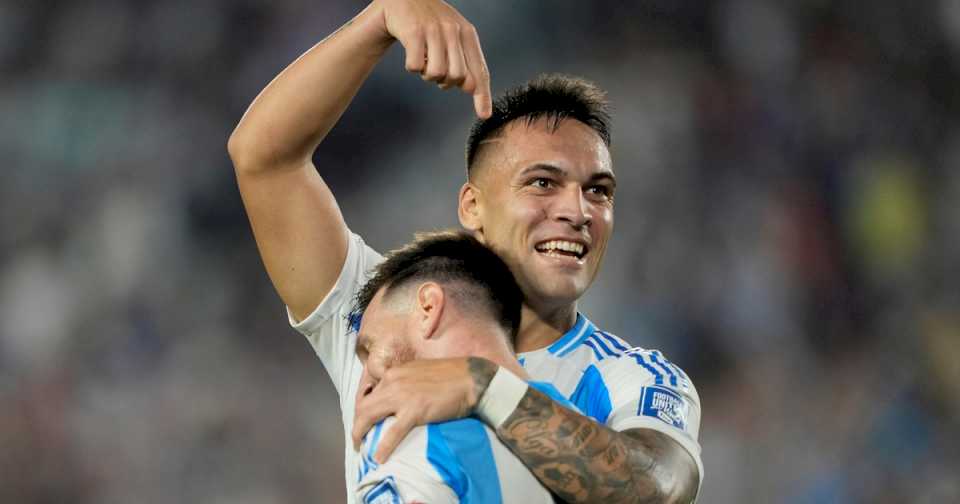 Messi, en modo Messi: dos asistencias mágicas para Lautaro Martínez y Julián Álvarez para demoler a Bolivia en un tiempo