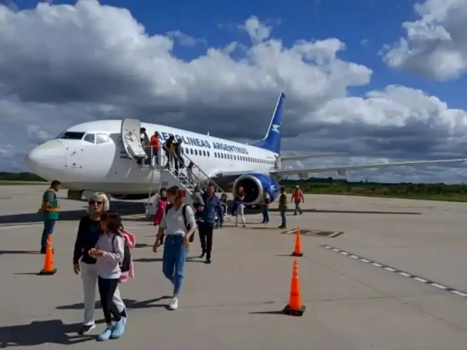 Octubre 2024: Vuelos Aerolíneas Argentinas entre Aeroparque y el Aeropuerto del Valle del Conlara