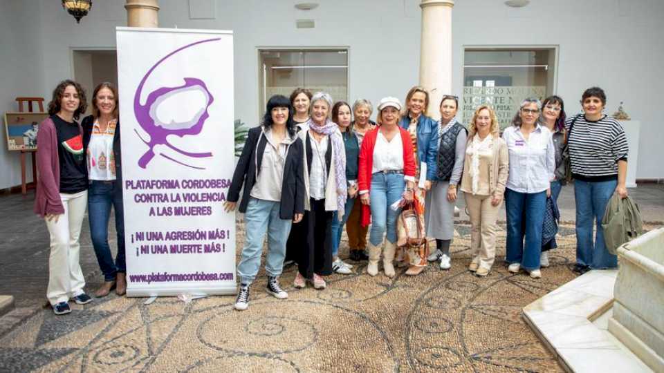 La Diputación de Córdoba y la Plataforma contra la Violencia a las Mujeres alzan su voz contra la violencia machista