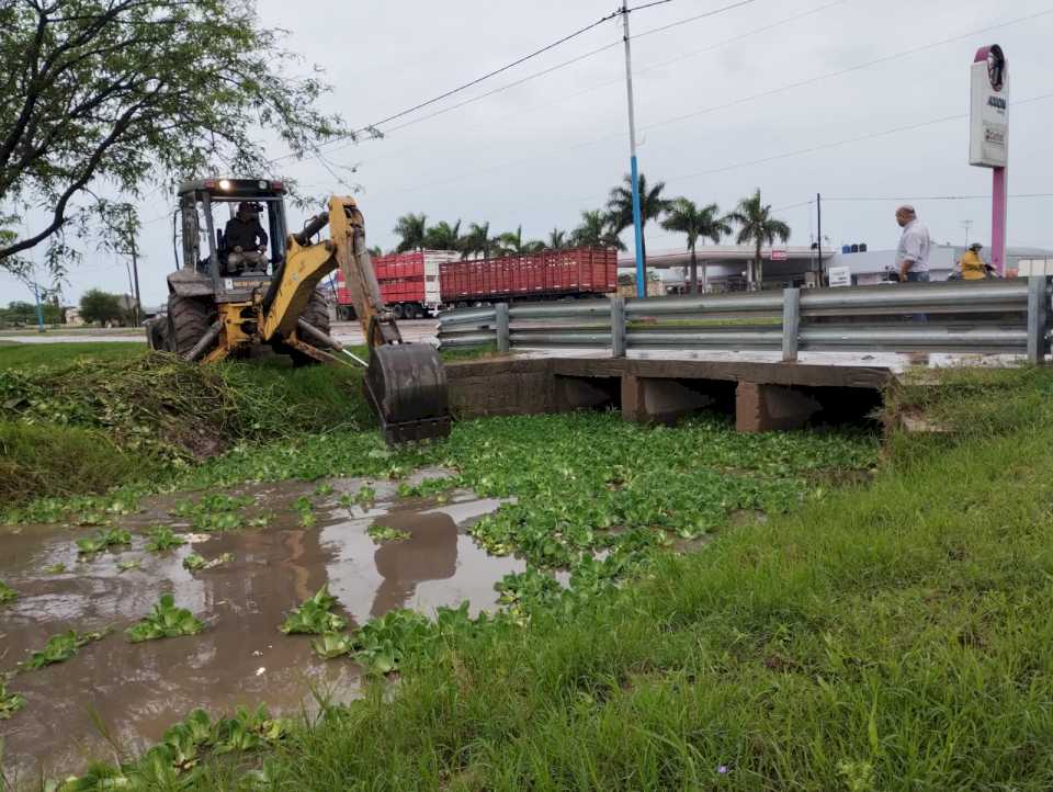 Pirané trabaja en la asistencia tras intenso temporal