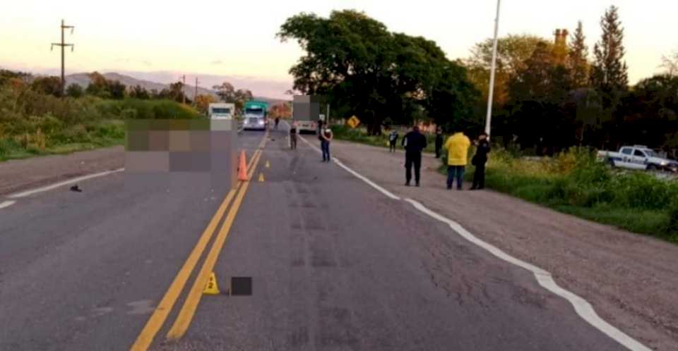 Metán: motociclista pierda la vida tras un incidente vial con un colectivo de larga distancia