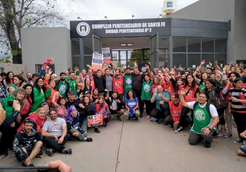 “Esta violencia es la que imponen a quienes protestamos”, sostuvo uno de los gremialistas