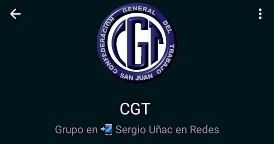 Por qué la prensa de Uñac creó el WhatsApp de la CGT San Juan en medio de la tensión con Cabello