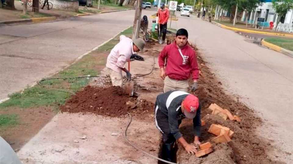 Concretaron importantes obras públicas en la ciudad de Los Juríes