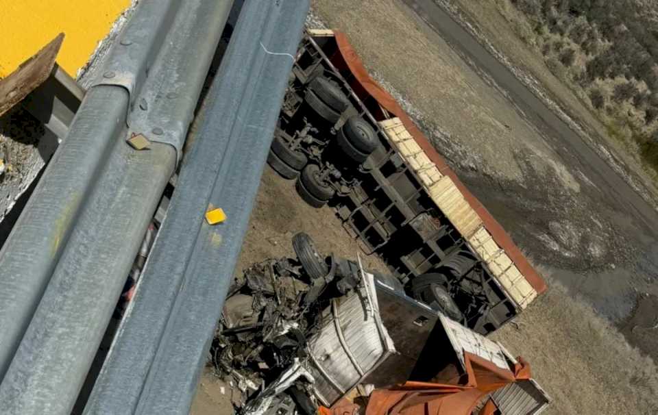 grave-accidente-en-la-ruta-40:-un-camionero-lucha-por-su-vida-tras-ser-amputado-de-una-pierna