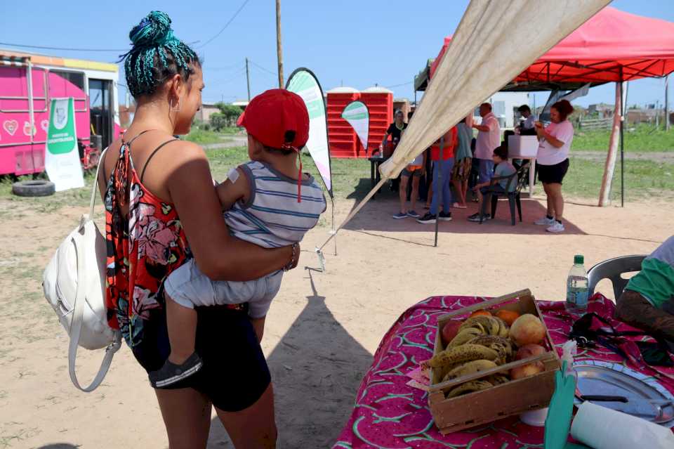 Abordaje territorial en la zona sur con controles gratuitos a vecinos