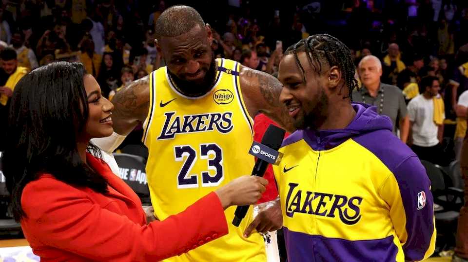 lebron-y-bronny-james-hicieron-historia-en-el-triunfo-de-los-laker’s:-padre-e-hijo-jugaron-juntos-en-la-nba