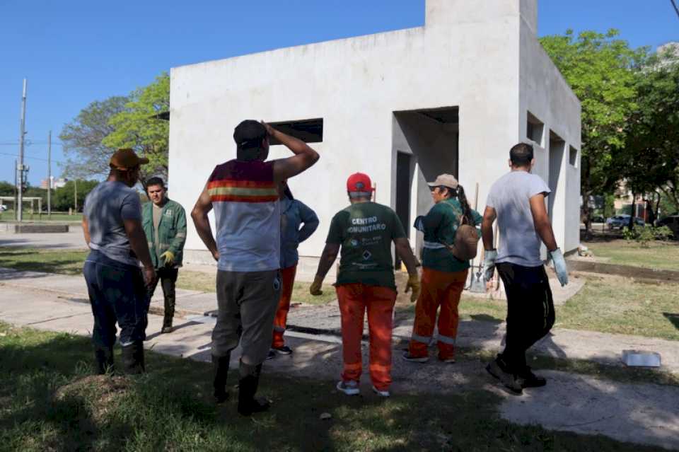 El Municipio terminará obra inconclusa en el Parque Laguna Argüello