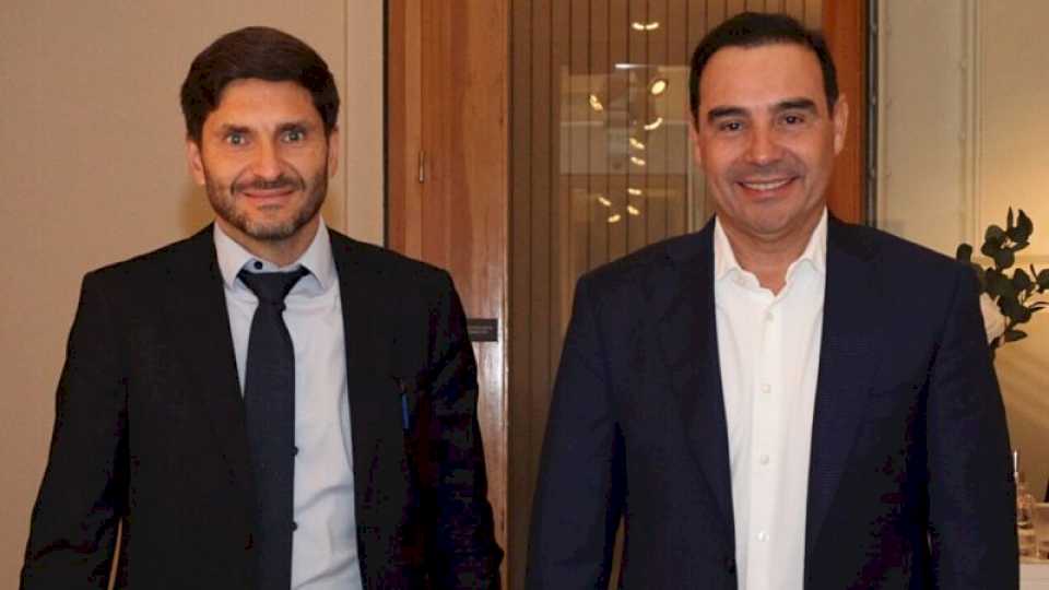 Valdés y Pullaro, un nuevo encuentro con agenda legislativa en Buenos Aires