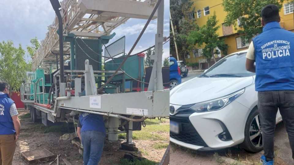 La Policía recuperó en Senillosa un quipo petrolero robado