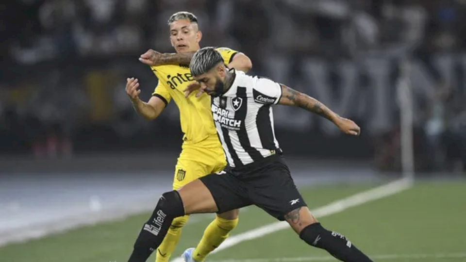 copa-libertadores:-botafogo-goleo-a-penarol-y-puso-un-pie-en-la-final