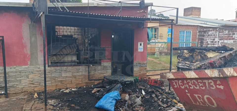 posadas:-“el-incendio-se-inicio-por-un-cortocircuito-en-una-de-las-exhibidoras-de-bebidas”