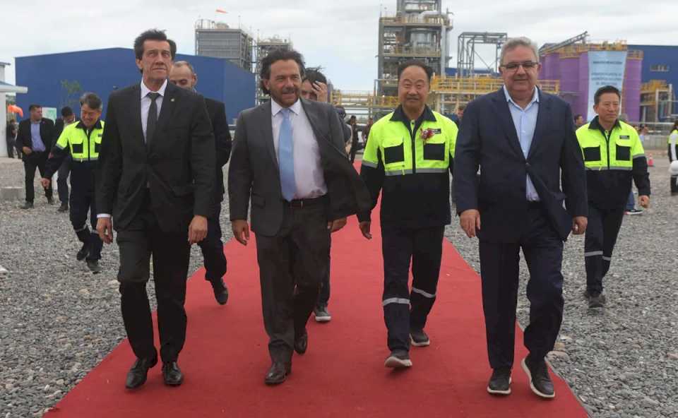 El gobernador Sadir participó de la inauguración de un complejo industrial litífero en Salta