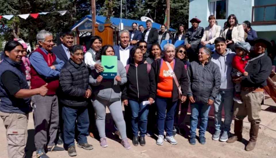 Un pueblito de 500 habitantes ingresa en su etapa de desarrollo