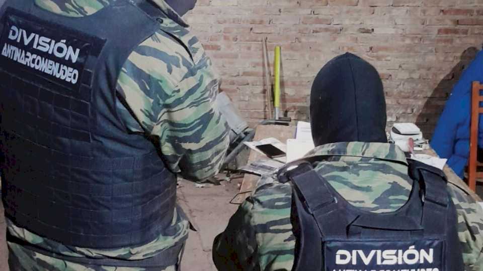 Policía allanó una casa en la que vendían cocaína en Valentina Norte