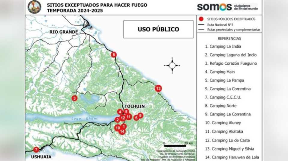 Temporada de alto riesgo de incendios forestales