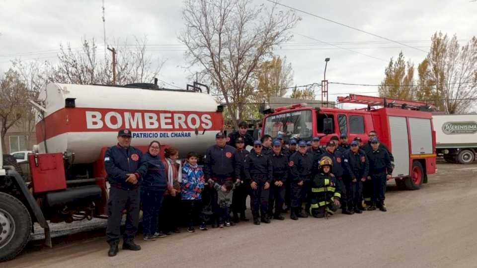 Bomberos voluntarios de San Patricio del Chañar repudiaron el uso político de su nombre en un video