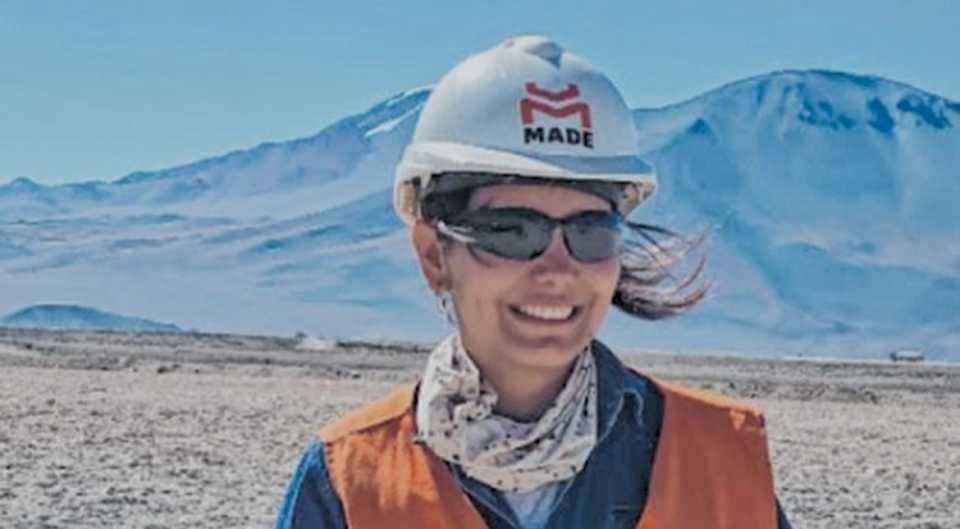 Rocío Ledesma rompe estereotipos en la minería