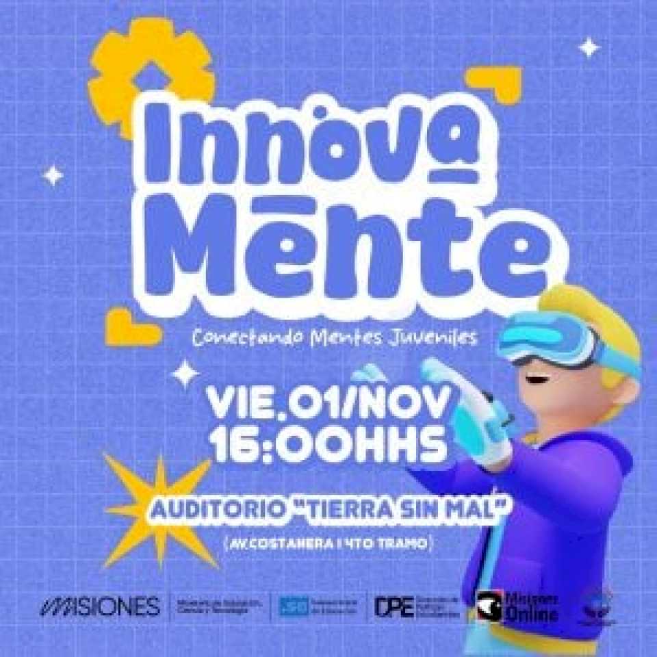 Innovamente Conectando Mentes Juveniles Misiones invita a estudiantes a reflexionar sobre liderazgo, redes sociales y salud mental en la era digital