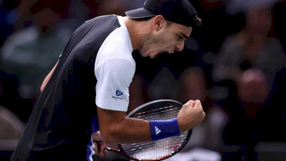 Cómo les fue a los tenistas argentinos en su debut en el Masters 1000 de París