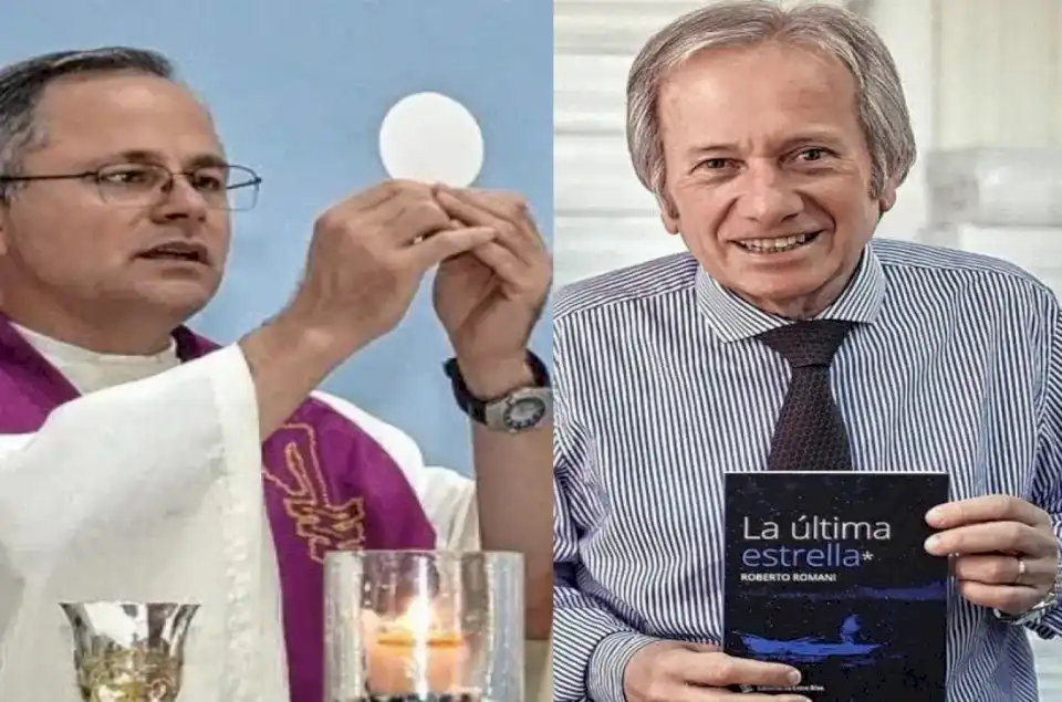 Roberto Romani y el Padre Walter, dos candidatos a recibir un premio internacional