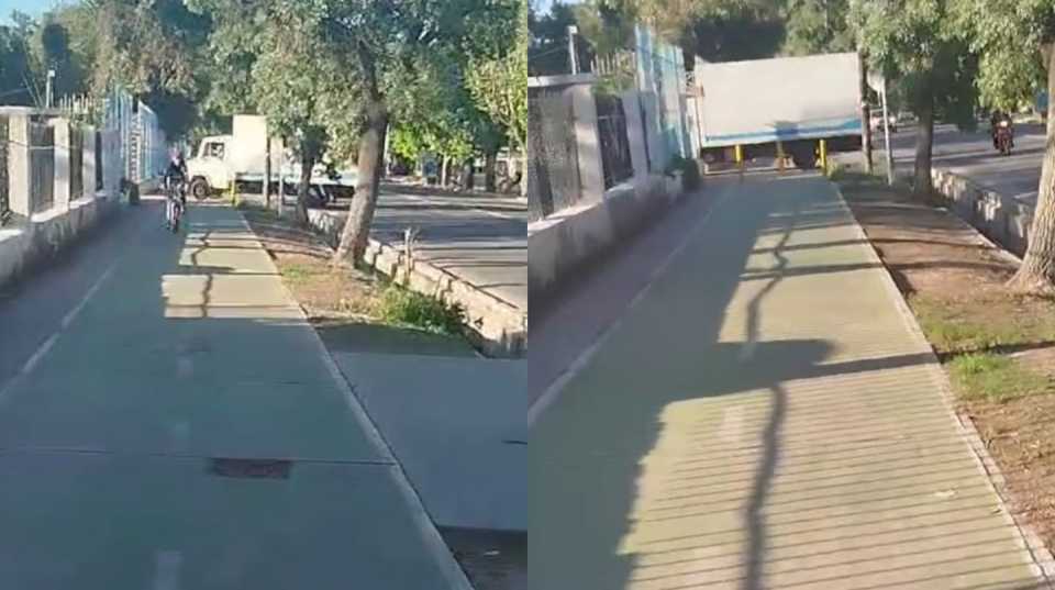 Video: estrelló su camión a toda velocidad contra la reja de una cárcel para intentar liberar a su primo