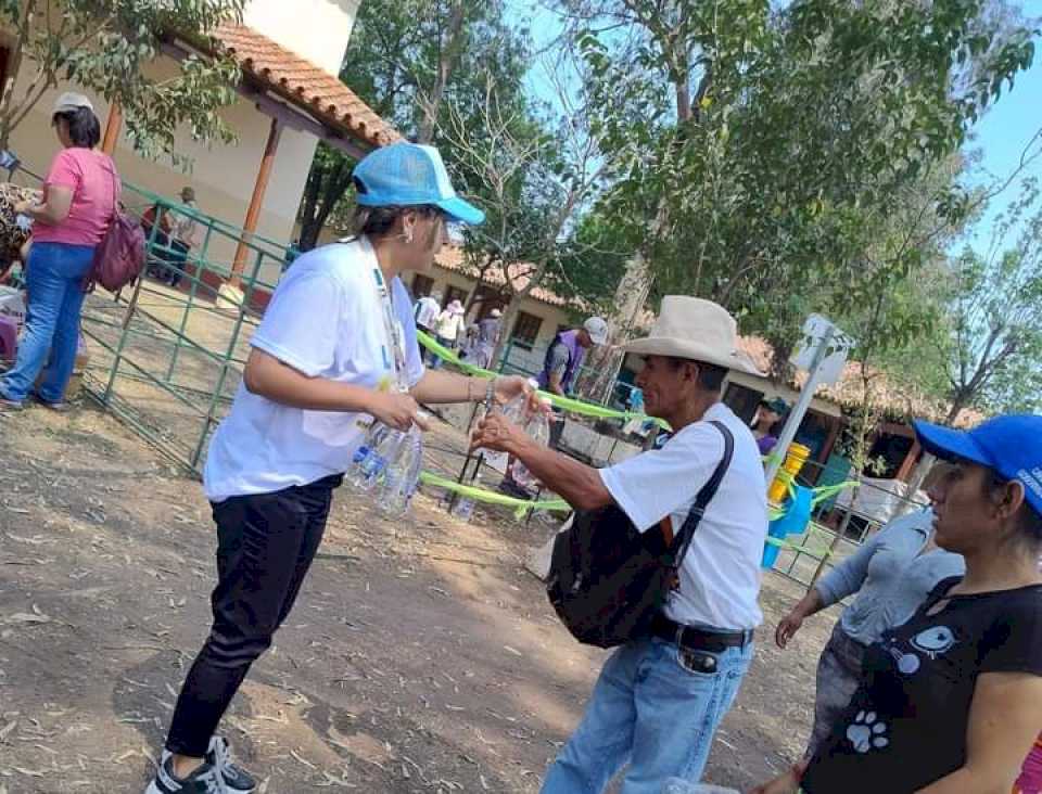 Desarrollo Humano acompañó la Peregrinación a Río Blanco 