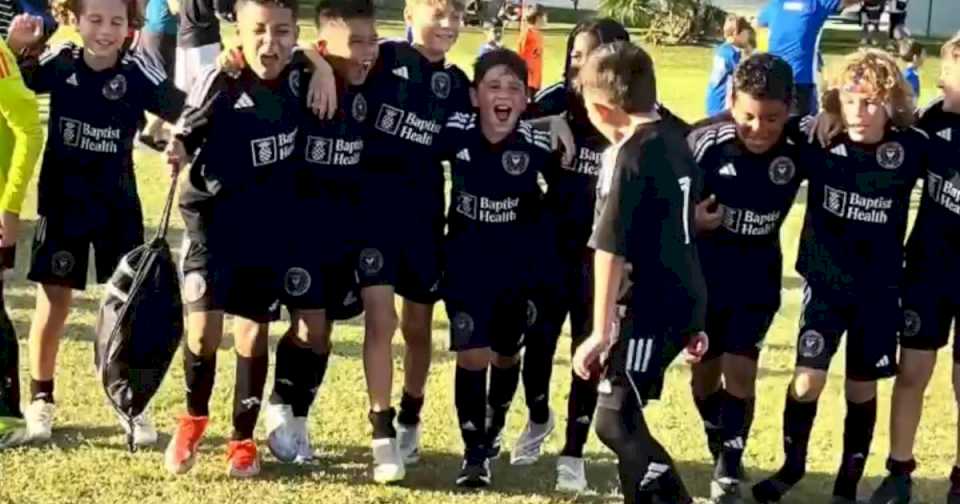 Los goles de Mateo Messi en el título que ganó la Sub 10 del Inter Miami