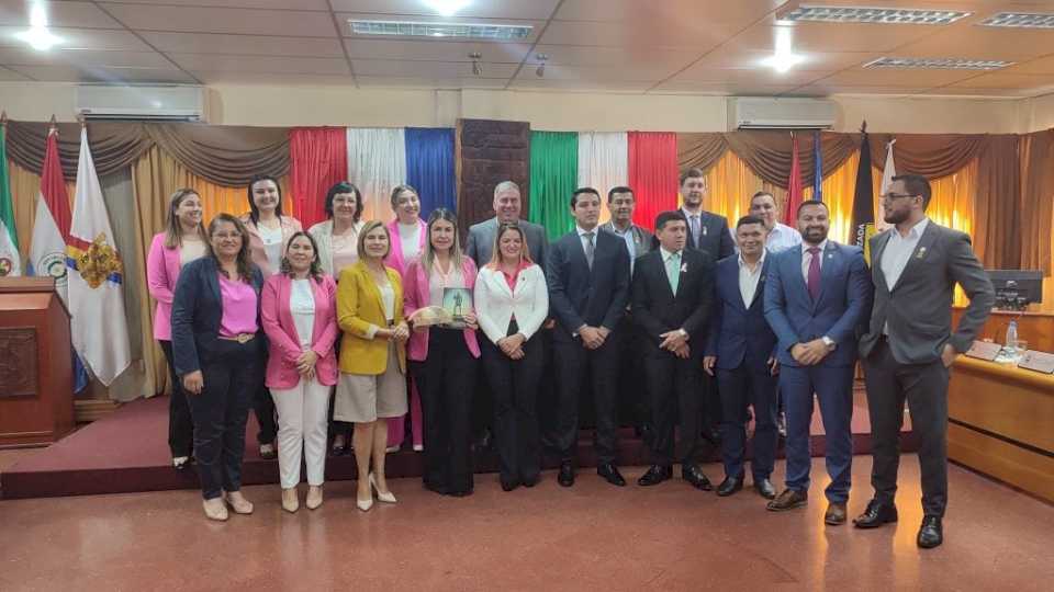 Misiones presente en la sesión de la Junta Departamental de Itapúa, Paraguay