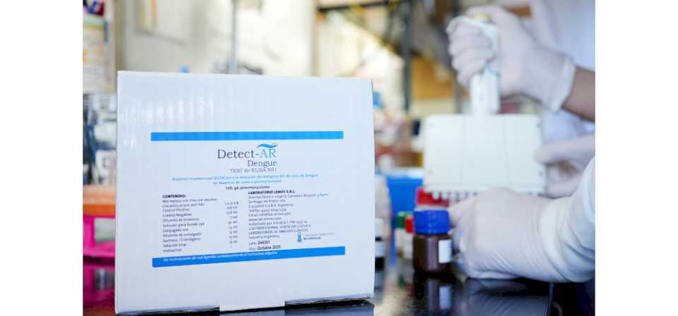 La ANMAT aprobó el primer test nacional de antígeno para detectar dengue