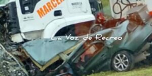 accidente-fatal-en-recreo:-dos-personas-murieron-en-un-choque-entre-un-camion-y-un-auto