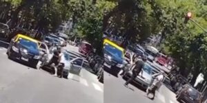 caballito:-un-conductor-ataco-a-un-taxista-con-un-cuchillo-tras-una-discusion